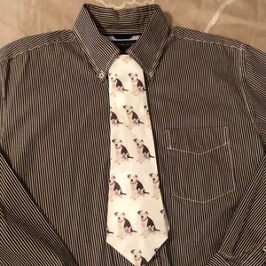 Men’s shirt and tie